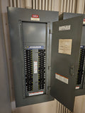 Square D NF 250 Amp Panel With Some Breakers 600Y/347-240 Volt 3 Phase 4 Wire