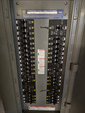 Square D NF 250 Amp Panel With Some Breakers 600Y/347-240 Volt 3 Phase 4 Wire