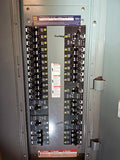 Square D NF 250 Amp Panel With Some Breakers 600Y/347-240 Volt 3 Phase 4 Wire