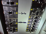 Square D NF 250 Amp Panel With Some Breakers 600Y/347-240 Volt 3 Phase 4 Wire