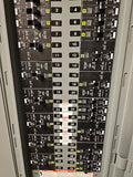 Square D NF 250 Amp Panel With Some Breakers 600Y/347-240 Volt 3 Phase 4 Wire