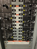 Square D NF 250 Amp Panel With Some Breakers 600Y/347-240 Volt 3 Phase 4 Wire