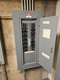 Square D NF 250 Amp Panel With Some Breakers 600Y/347-240 Volt 3 Phase 4 Wire