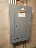 Square D NF 125 Amp Panel With Some Breakers 600Y/347-240 Volt 3 Phase 4 Wire