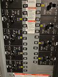 Square D NF 250 Amp Panel With Some Breakers 600Y/347-240 Volt 3 Phase 4 Wire