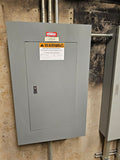 Square D NF 125 Amp Panel With Some Breakers 600Y/347-240 Volt 3 Phase 4 Wire