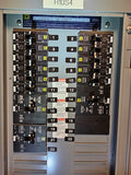 Square D NF 125 Amp Panel With Some Breakers 600Y/347-240 Volt 3 Phase 4 Wire