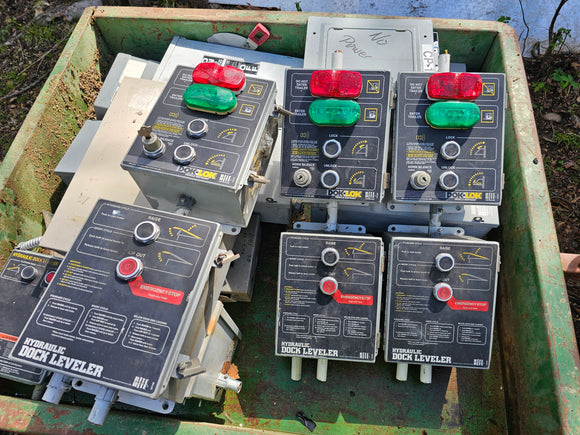 Rite Hydraulic Dock Leveler Line Volts 480 3 Phase 60 Hz F.L.A. 1.9 H.P Rating 1 H.P