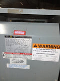 Square D 30 KVA Transformer 480-208Y/120 3 Phase 60 Hz Cat# 30T3HBCU-42DB