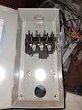 Cutler Hammer  Disconnect 100 Amp 240 Volt 60 Hz