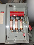 GE Disconnect 200 Amp 600 Volt Model 5 Cat# TH3364 Fused