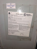GE Disconnect 100 Amp 600 Volt Cat# THN3363R Un-Fused