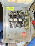 GE Disconnect 30 Amp 240 Volt Cat# TGN3321RH