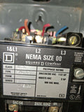 Square D Nema Size 00 Motor Starter 600 Volt