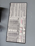 GE Flex-A-Plug  Plug-In-Device 30 Amp 600 Volt 3 Phase 3 Wire Cat# FVK361R