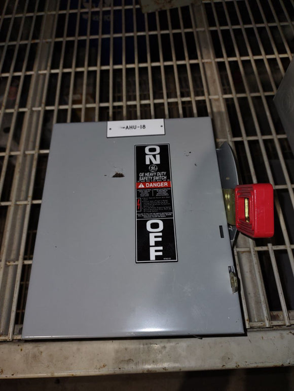 GE Disconnect 30 Amp 600 Volt Model 10 Cat# THN3361