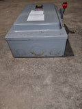Square D Disconnect 200 Amp 240 Volt 3 Phase Cat# H324H