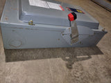 Square D Disconnect 200 Amp 240 Volt 3 Phase Cat# H324H