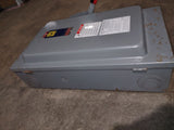 Square D Disconnect 200 Amp 240 Volt 3 Phase Cat# H324H