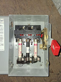 GE Disconnect 30 Amp 600 Volt Model 7 Cat# TH3361