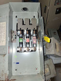 Crouse-Hinds Disconnect 100 Amp 240 Volt Cat# GH423N Indoor Fused