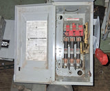 GE Disconnect 30 Amp 600 Volt