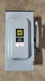 Square D Enclosed Switch 100 Amp 240 Volt