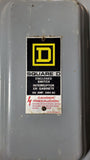 Square D Enclosed Switch 100 Amp 240 Volt