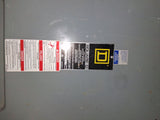 Square D Circuit Breaker in Enclosure 250 Amp 240 Volt Cat# Q4L3250