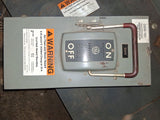 GE Disconnect 100 Amp 600 Volt 3 Pole Cat# TH3363