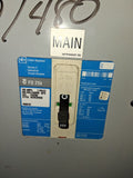 Cutler Hammer PRL-2A Pane With 200 Amp Main & Breakers 480/277Y Volt 3 Phase 4 Wire