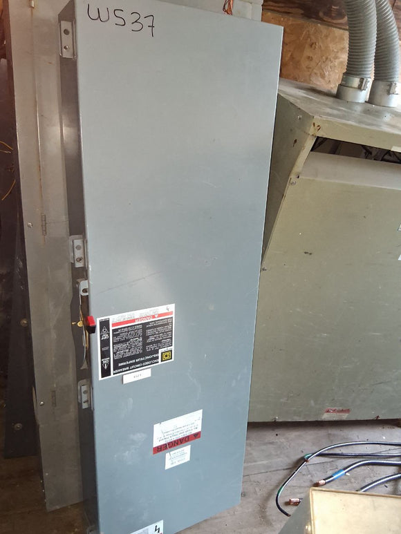 Square D 600 Amp Enclosed Circuit Breaker 600 Volt