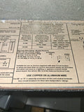 GE PowerMark Plus Load Center 150 Amp 208Y/120 Volt 3 Phase 4 Wire