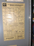 Cutler Hammer Magnetic Combination Starter With Motor Circuit Switch