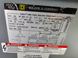 Square D 150 KVA Transformer 480-208/120 3 Phase 60 Hz Cat# 150T3HBCU47DB