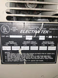 Electra Tek Air Heater 75 KW  480 Volt 3 phase 60 Hz