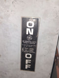 GE Disconnect 100 Amp 240 Volt Max. HP 30