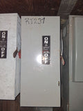 GE Disconnect 100 Amp 240 Volt Model 8 Cat# TG4323 Fused