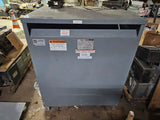 Square D 225 KVA Ttransformer 480-208Y/120 3 Phase 60 Hz Cat# 225T3HBCU-52DB