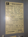 Cutler Hammer A-C Magnetic Combination Starter With Motor Circuit Switch