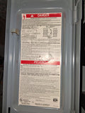 Square D Disconnect 30 Amp 600 Volt Cat# H361 Fused