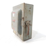 GE Disconnect 200 Amp 600 Volt 3 Pole Cat# TC35364 Type HD Style A Un-Fused