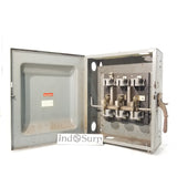 GE Disconnect 200 Amp 600 Volt 3 Pole Cat# TC35364 Type HD Style A Un-Fused