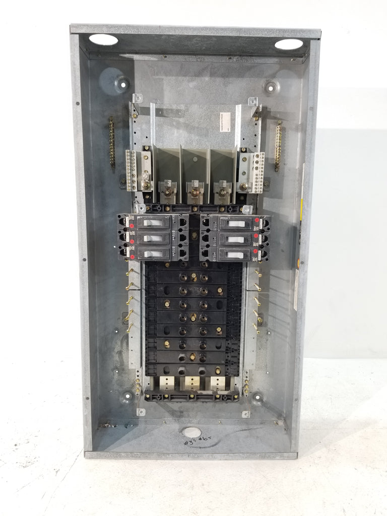 GE Panel With Breakers Cat# AF375 – IndSurp