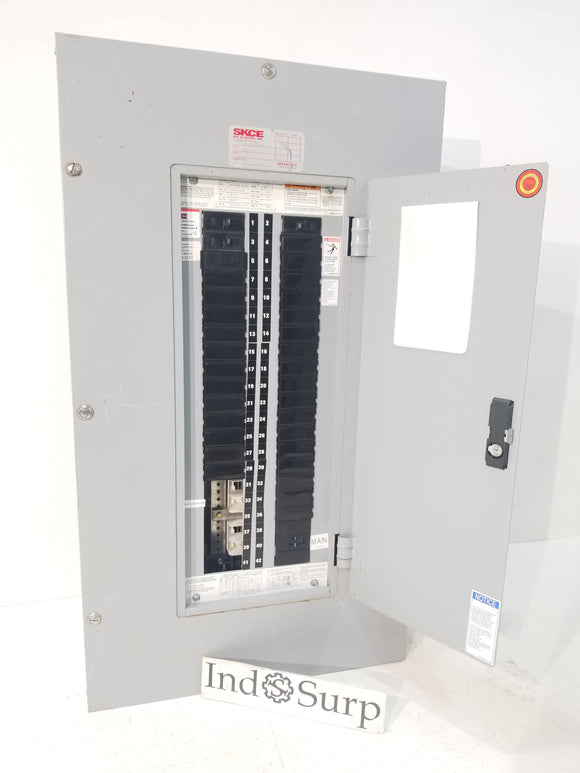 CH/Cutler Hammer PRL2 Panel With 60 Amp Main & Breakers 277/480 Volt 3 Phase 4 W