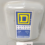 Square D Disconnect 30 Amp 240 Volt Un-Fused Cat# DU321