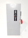 GE Disconnect 60 Amp 600 Volt Model 1 Cat# TH3362 Max. HP 50
