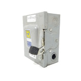 Square D Disconnect 30 Amp 240 Volt Cat# DU321 Un-Fused