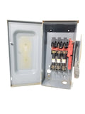 Square D   Disconnect 60 Amp 600 Volt Fused