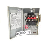 GE Disconnect 30 Amp 240 Volt Cat# TGN3321 Un-Fused